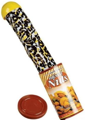 Rhode Island Novelty Snake in A NUT CAN Spring Loaded Trick Nuts Gag Classic Prank Noise Maker New