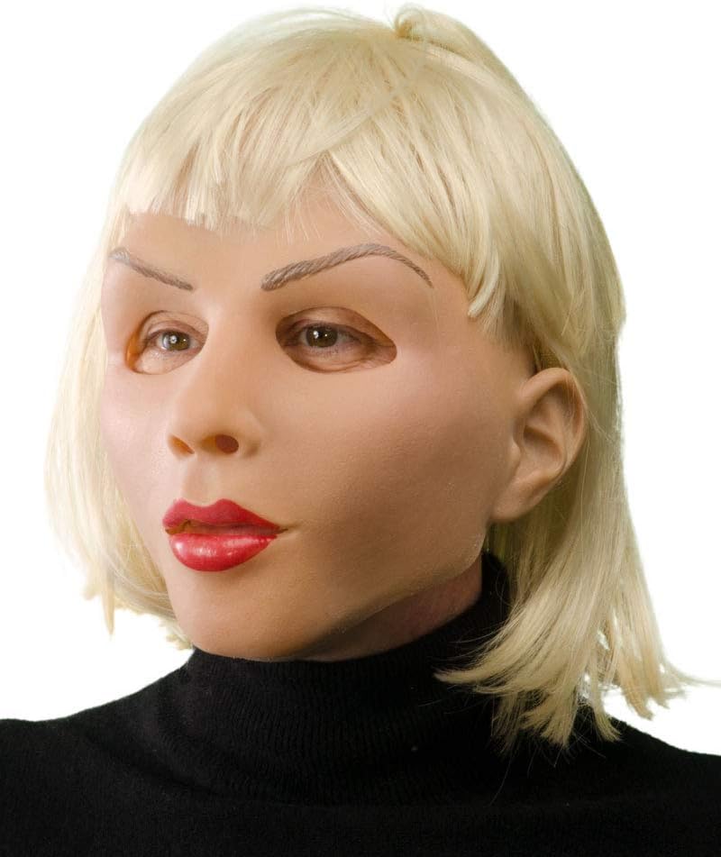 Zagone Studios Blonde & Beautiful Woman Super Soft Mask Novelty Item