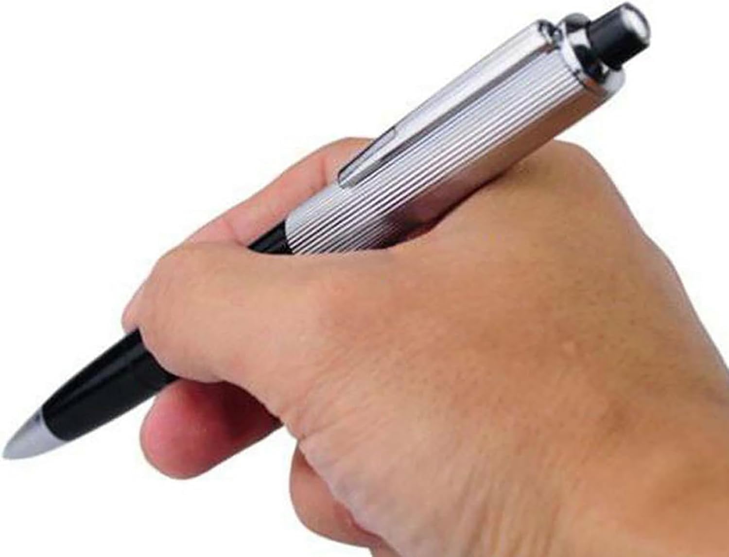 Silver Shock Pen, Interesting Surprising Prank Items, Lightweight Shocking Practical Joke for Outdoor,Gags and Practical Joke Lightweight Practical Novelty and Gag