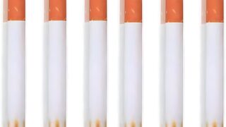 Fake Puff Cigarettes Costume Accessory – 3.25″, 6 Count – Durable & Realistic – Ideal For Themed Parties & Theatrical Performances