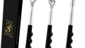 Back Scratcher 3 Pcs Different Design Telescopic Back scratchers with a Pretty Box, Portable Extendable Back Massager Great Gifts for Men or Women Stocking Stuffers