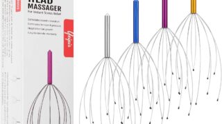 4 Pack Scalp Massagers, Handheld Head Massage Tingler, Scratcher for Deep Relaxation, Hair Stimulation and Stress Relief