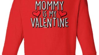 Mommy is My Valentine – Cute Cupid Infant/Toddler Cotton Jersey T-Shirt