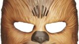 STAR WARS Movie Roaring Chewbacca Wookiee Sounds Mask, Funny GRAAAAWR Noises, Sound Effects, 5+ (Amazon Exclusive)