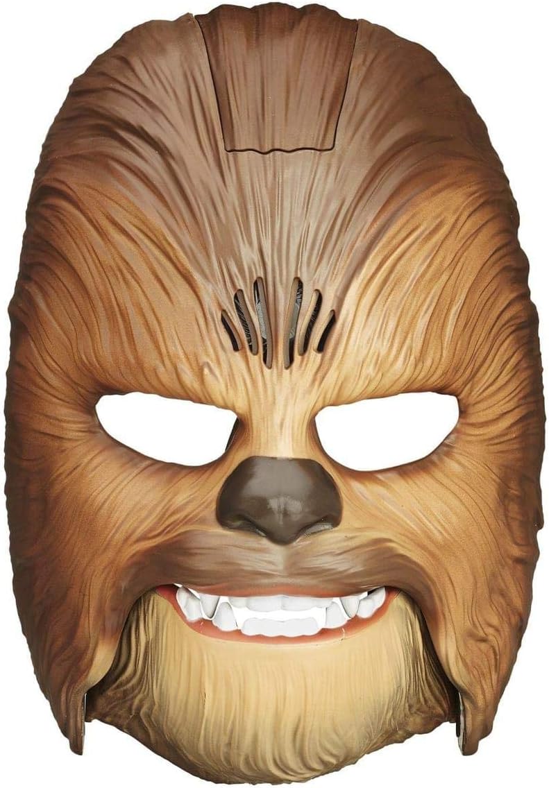 STAR WARS Movie Roaring Chewbacca Wookiee Sounds Mask, Funny GRAAAAWR Noises, Sound Effects, 5+ (Amazon Exclusive)