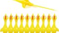 Slingshot Chicken Rubber Chicken Flick Chicken Flying Chicken Flingers Stress Gag Toys, Rubber Chicken Slingshot Funny Christmas Stuffers Easter Chicks Novelty Gifts for Kids (Yellow 10 Pcs)