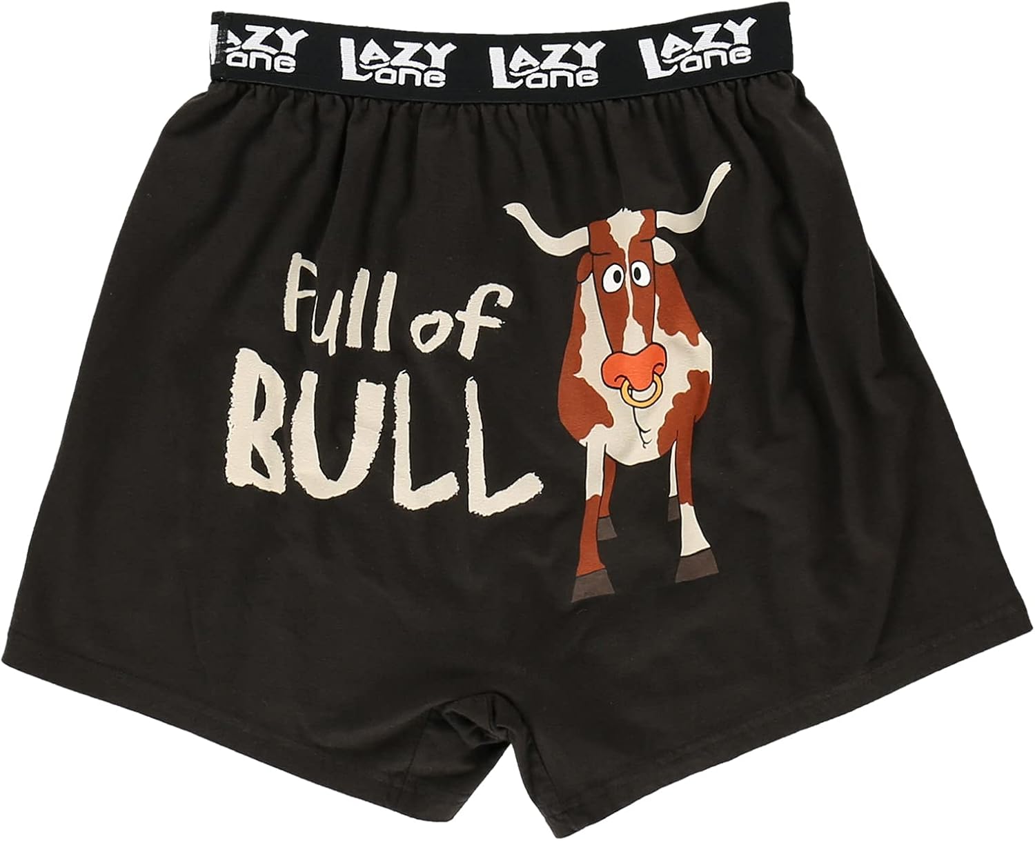 Lazy One Funny Animal Boxers, Humorous Underwear, Novelty Boxer Shorts, Gag Gifts for Men