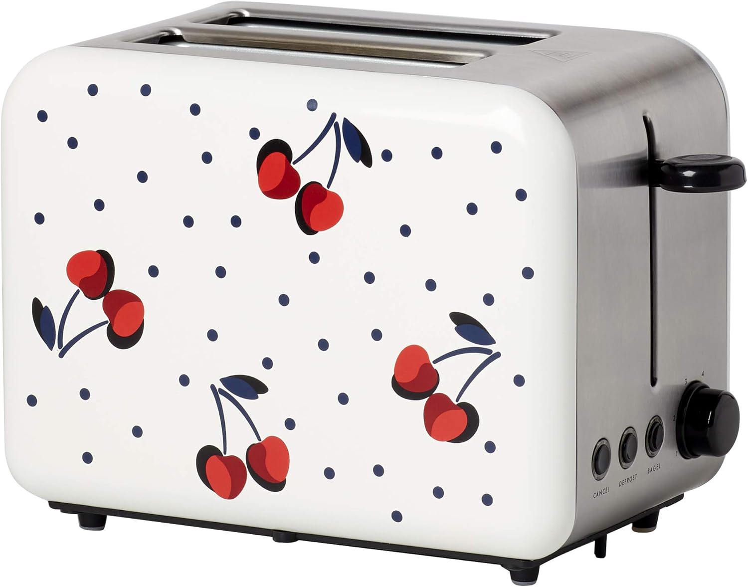 Kate Spade New York 892464 Vintage Cherry Dot Toaster