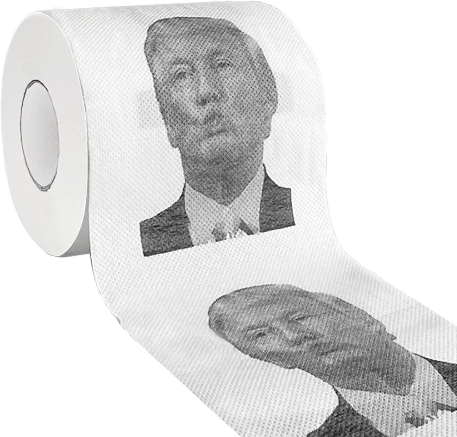 President Toilet Paper,Funny Novelty Gag Gift,Prank Gifts for White Elephant Exchange Gift,Christmas Stocking Stuffer,Birthday,1 Roll,3 Ply,300 Sheets