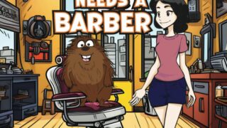 Becky’s Beaver Needs a Barber: Hilarious Coloring Book for Adults with Funny, Rhyming Wordplay Quotes for Relaxation & Stress Relief (Gag Gift For Naughty Adults)