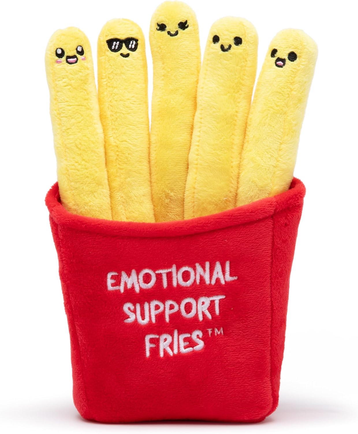 WHAT DO YOU MEME? Emotional Support Fries – The Cuddly Plush Comfort Food — French Fry Stuffed Animals