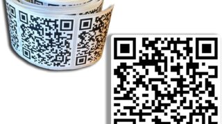 100-Pack Rick Roll QR Code Stickers in a Convenient Roll Funny Gag Gift Stickers Weatherproof UV Resistant Stickers 2″ x 2″