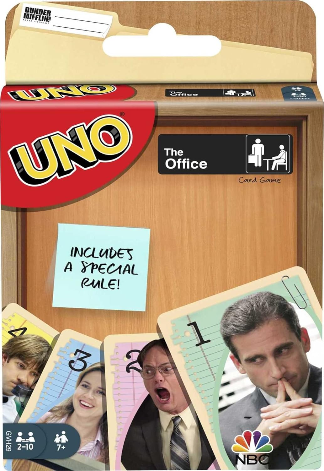 Mattel Games UNO The Office Card Game for Teens, Adults, Families & Parties with Special Rule for 2 to 10 Players