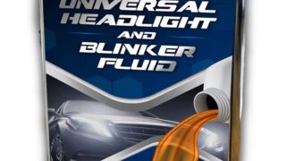 Universal Headlight and Blinker Fluid – Keeps Your Lights Lubed for 10,000 Miles – Gag Gift for Men – Prank Gift for Wife – Funny Gifts for Women – Empty Tin to Cause Confusion – Prank Gift Box