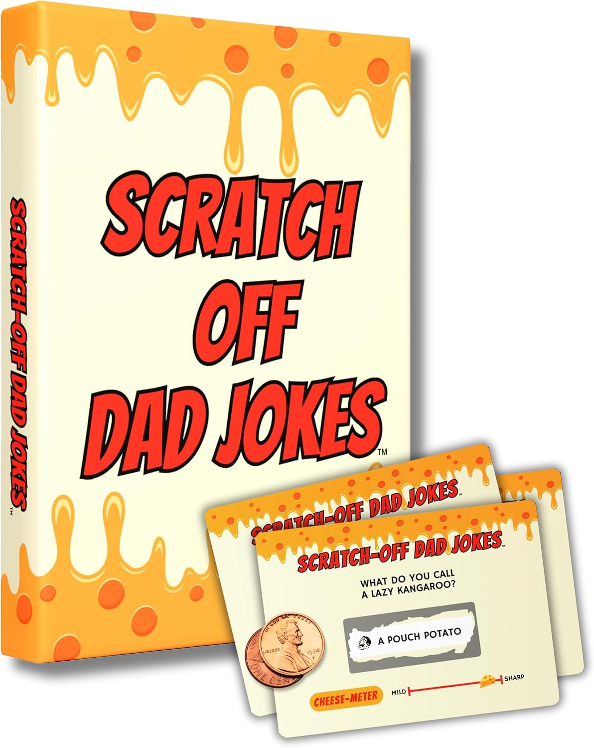 Gifts for Dad – Scratch Off Dad Jokes – Dad Christmas Gifts, White Elephant Gifts for Adults, Funny Gifts, Dad Birthday Gift, Gifts for Husband, Gifts for Men, Dad Stocking Stuffers