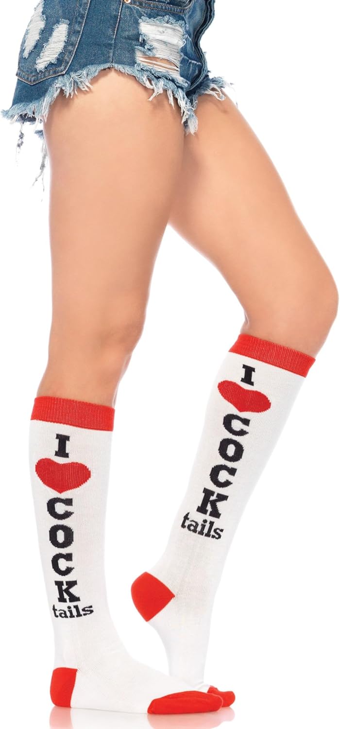 Leg Avenue Women’s Athletic Knee Socks