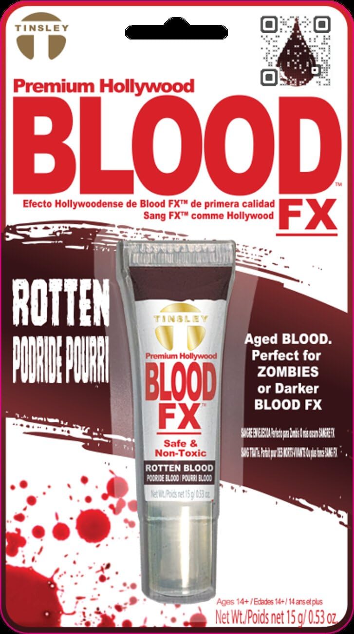 Loftus International Tinsley Transfers Zombie Rot Effects Fake Blood Fx Dark Red Novelty Item