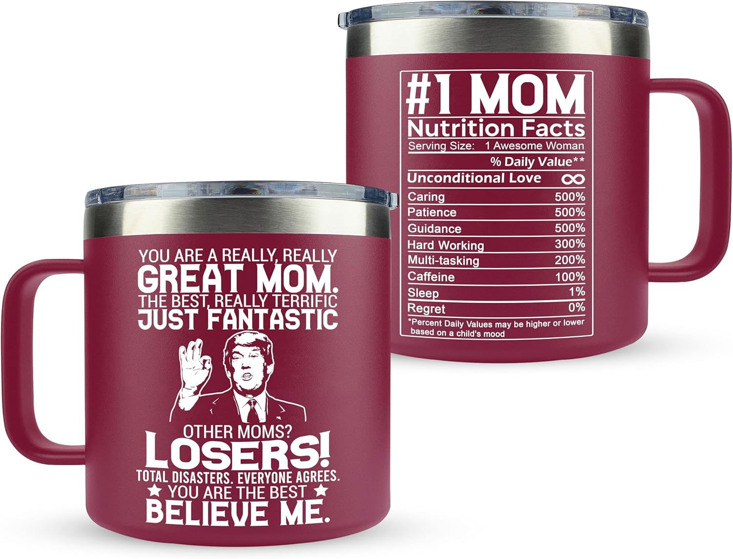 Mothers Day Gifts for Mom from Daughter, Son – Mom Gifts from Daughter, Son – Best Mom Gifts, Birthday Gifts for Mom, Mom Birthday Gifts Ideas, Funny Mom Gifts, Mom Present – Mom Novelty Mug 14Oz