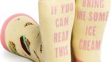 Lavley If You Can Read This, Bring Me Funny Socks – Novelty Gifts for Men, Women and Teens