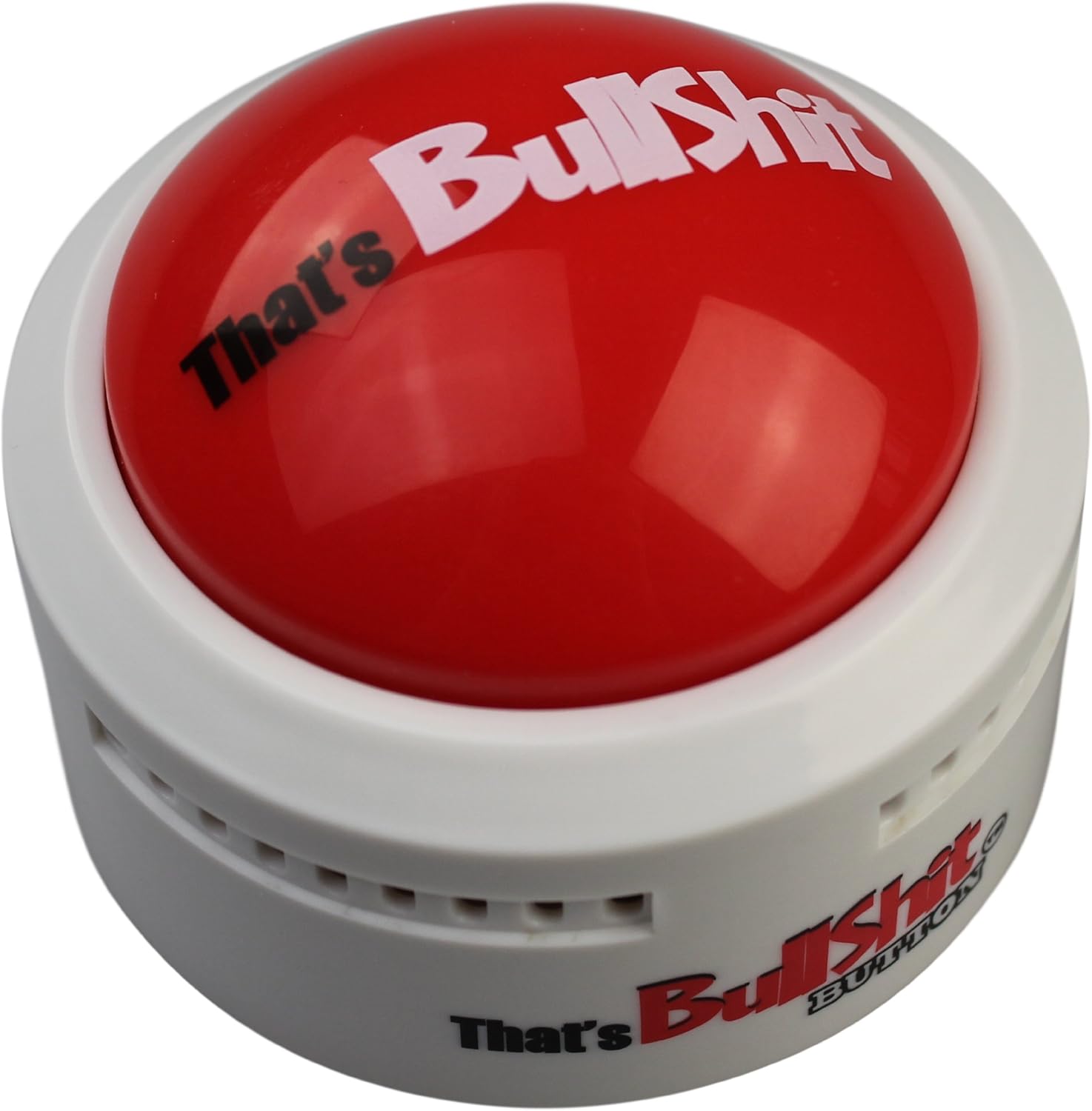 Talkie Toys Products That’s BS Button – Lights Up and Plays 8 Funny BS Sayings – Fun Prank & Gag Gift