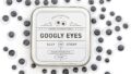 Stellar Factory Googly Eyes: Emergency Use Adhesive Eyeballs in Giftable Steel Tin – 150 pcs, 3 Sizes