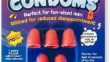 Hilarious Extra Small-Condoms Gag Gift by Witty Yeti. 2 Pack Funny Christmas-Stocking Stuffer or White Elephant Idea. Prank Friends and Family with This Goofy Novelty Practical Joke for Men or-Women.