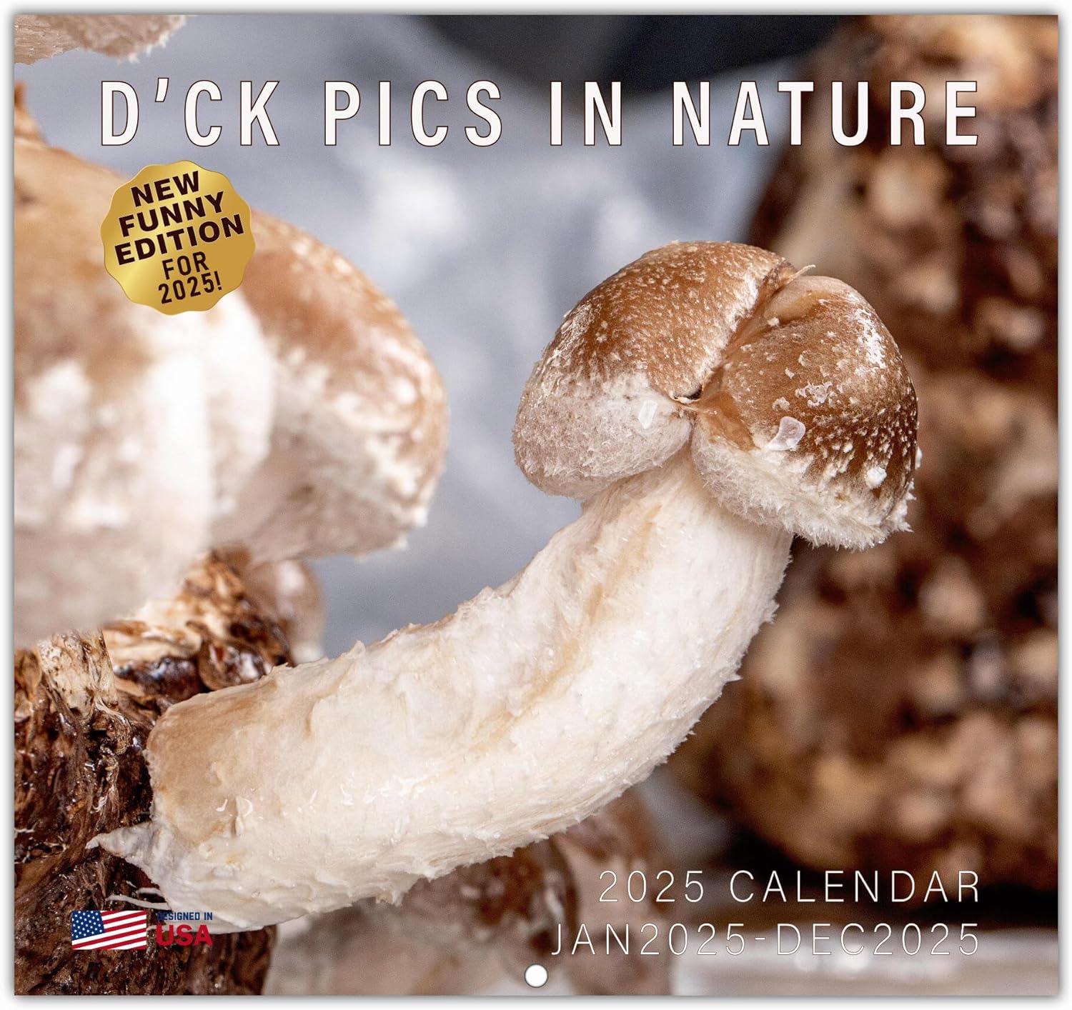 Gag Gifts For Adults Funny – Natures D*cks Pics Calendar 2025, Funny Adult Gifts, Inappropriate Gifts, Prank Gifts, Stocking Stuffers for Sister Friend Husband, Dirty White Elephant Gifts