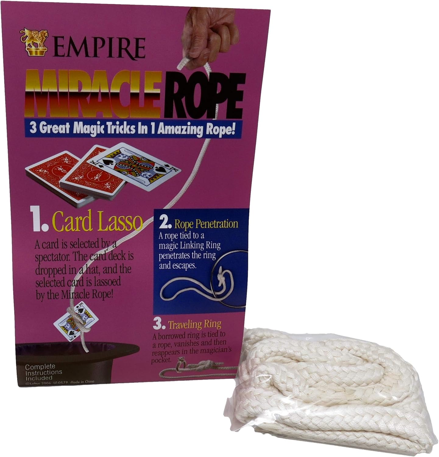 Loftus International Empire Magic Miracle Rope Trick Novelty Item